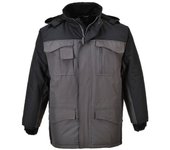 Parka bicolor rs con aislamiento térmico, costuras selladas portwest s562