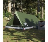 Tienda de campaña para 2 personas impermeable verde oliva v8624 unico / verde