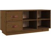 Banco para zapatos botas cómoda estante mueble de entrada almacenamiento 100 x 34 x 45 cm madera maciza d 02_0022977