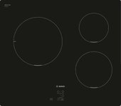 Placa de inducción bosch serie 2 - 3 quemadores - 52,2 x 59,2 x 5,1 cm - puc611aa5e - negro