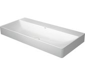Duravit durasquare lavabo, lavabo de muebles 100x 47cm, sin grifo, sin rebosadero, con banco de grifo,, 2353100070, color: blanco