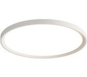 Lámpara de techo led moderna, blanca, ø 23 cm, ideal para baño, dormitorio, cocina, salón y balcón.