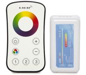 Controlador 3 zonas 2,4g tira rgb mando a distancia 12-24vdc ► 144/288w