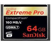 Tarjeta memoria flash sandisk extreme pro 64 gigabytes