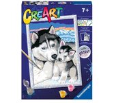 Juego creativo ravensburger 20215 creart husky