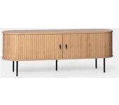 Mueble tv de madera natural 150x55 cm