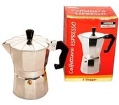 Cafetera moka de 3 tazas con sonda casre3411