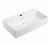 Fregadero sobre encimera blanco metro 50cm