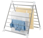 Secadora de ropa para bañera profi acero inoxidable 65x150x2,5 cm wenko
