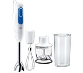 Braun mq 3025 spaghetti 600 l batidora de inmersión 700 w azul, blanco