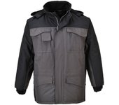 Parka bicolor rs con aislamiento térmico, costuras selladas portwest s562
