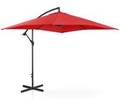 Sombrilla desplazada - rojo - rectangular - 250 x 250 cm - inclinable 14_0007603