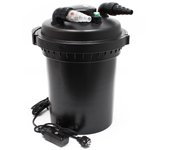 Sunsun cpf-500 filtro presión lámpara uvc 18w estanques hasta 30000l jardín koi peces jardinería