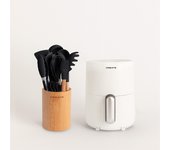 Create - pack air fryer 1.5 l + set utensilios de cocina