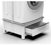 Meliconi - soporte con estante para lavadora - 656144