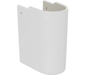 Ideal standard connect pedestal de pared para lavamanos, 340 mm, e7114ma, color: blanco con ideal plus