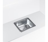 Fregadero 1 seno de acero inox cuadrado cata modelo css 1