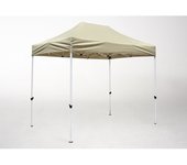 Carpa plegable 3x2 master - crema - impermeable - cenador ideal para camping, eventos, jardín, playa