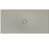 Plato de ducha bettefloor con soporte mínimo y betteglasur plus, 150x75 cm, 5939-416plus,t1, color: lápida
