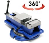 Tornillo de banco de precisión para máquina, plataforma giratoria de 100mm, herramienta de sujeción para 16_0000318