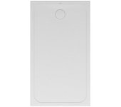 Plato de ducha antideslizante 140 x 80 villeroy et boch lifetime plus cerámica blanca