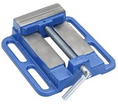 Taladro de banco de hierro fundido azul de 100 mm vidaxl