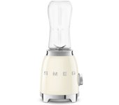 Batidora de vaso mini smeg crema pbf01creu