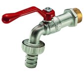 Eolo grifo de bola soporte manguera palanca aluminio rojo 3/8 palanca roja