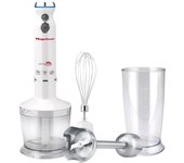 Magefesa mescolare plus - batidora de mano 750w + picadora de 500ml, cuchillas acero inoxidable, desmontable, mango ergonómico, velocidad regulable