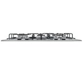 Placa de gas empotrada hotpoint pcn 642 t/ix/har de 60 cm y 4 fuegos