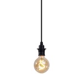 Lámpara colgante de exterior negra ip44 - cava