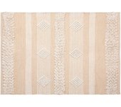 Tappeto in cotone sabbia 60x90cm