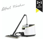 Kärcher sc 5 deluxe signature line limpiador a vapor de cilindro 1,3 l 2250 w negro, blanco