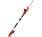 Vevor cortasetos a batería 20 v cortasetos inalámbrico cuchilla de acero de doble filo 45,7 cm mástil telescópico 188-239 cm cortasetos electrico con