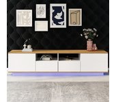 Mueble de tv led, mueble de tv, mueble de tv industrial, mueble de tv moderno, mueble de tv de 80 pulgadas, mueble de tv blanco 180