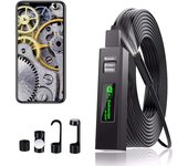 Cámara endoscópica wifi con usb, 1200p hd, ip68, resistente al agua, con 8 led para iphone, android, ipad, mac, pc y portátil (2 m)