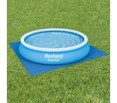Alfombra de suelo para piscina flowclear 396x396 cm