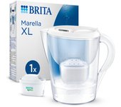 Filtro brita carafe marella xl blanche (3.5l) incluyó 1 cartucho maxtra pro all-1