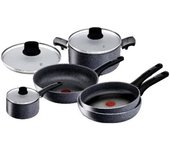 Batería de cocina lagostina green, modelo 10269600008, color gris oscuro, para una cocina ecológica