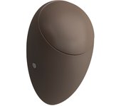 Laufen alessi un urinario de succión, 1 litro, con agujeros para montaje de tapa, sin mosca, 325x290mm,, h8409711880001, color: café mate