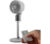 Ventilador de pie persa motor ac 50w gris