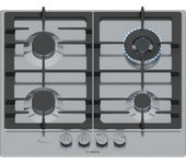 Bosch serie 6 pch6a5i90 hobs acero inoxidable integrado 58 cm encimera de gas 4 zona(s)