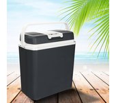 Nevera eléctrica 24l 12v 220v mini nevera portátil para coche modo frío/caliente función ecológica
