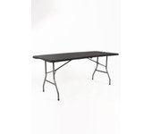 Mesa resin estilo ratán