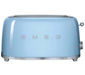 Tostadora 2x4 smeg azul tsf02pbeu
