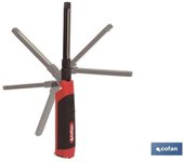 Cofan linterna led recargable frontal orientable 6 pos. usb 5 w 6500 k5