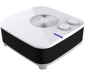 Calefactor horizontal de color blanco de 2000w