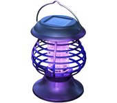 Lámpara solar antimosquitos redonda y portátil, tipo colgante, adecuada para interiores, exteriores, jardines, cocinas y patios traseros.