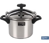 Olla presion inox mod polenta induccion 10 lt cofan