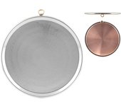 Batería de cocina agnelli molde para tarta farinata de cobre martillo cm 34.